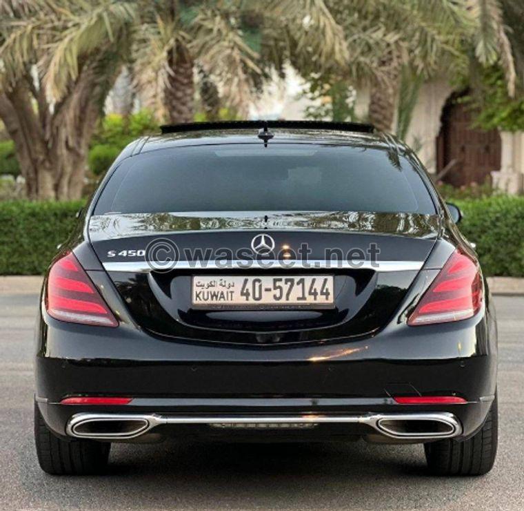 للبيع مرسيدس S450 موديل 2019  7