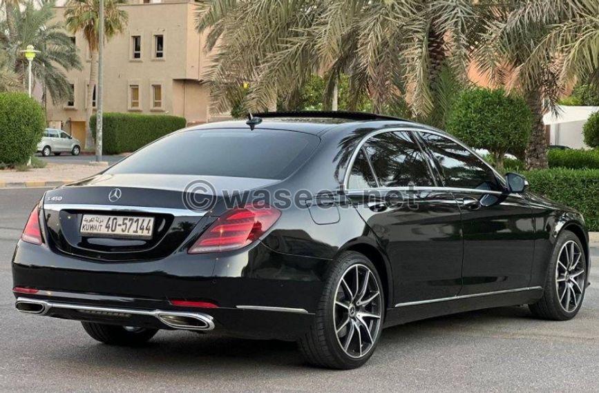 للبيع مرسيدس S450 موديل 2019  8