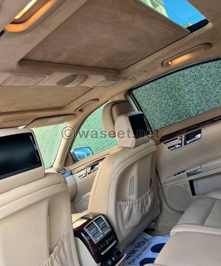 للبيع مرسيدس S500L موديل 2010 2