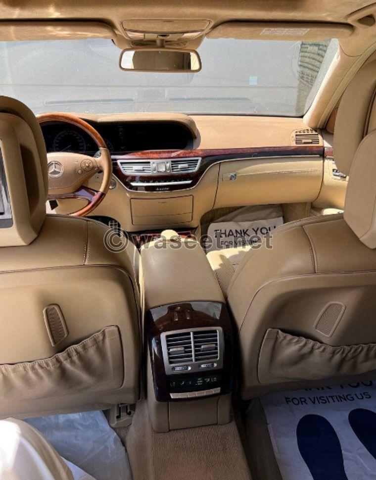 للبيع مرسيدس S500L موديل 2010 4