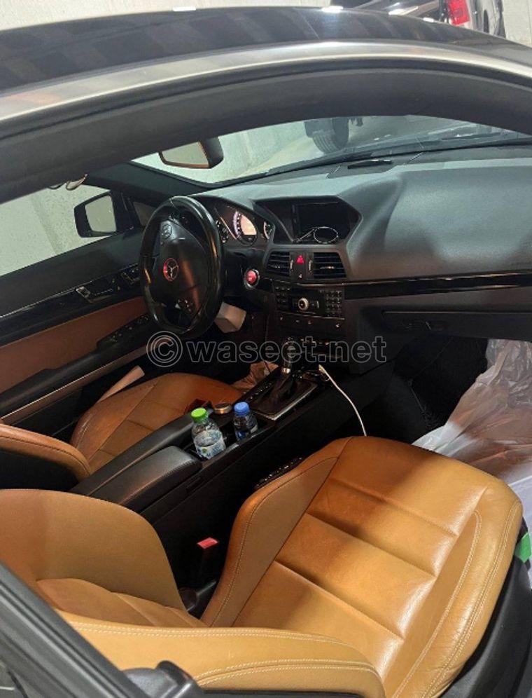 Mercedes E500 2011 model for sale  1