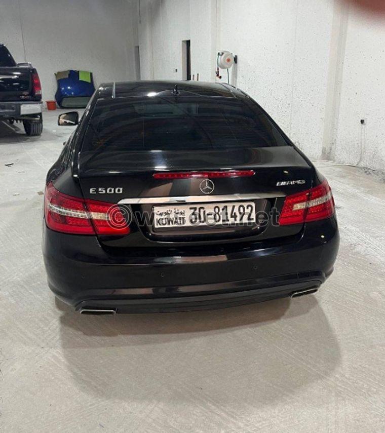 Mercedes E500 2011 model for sale  6