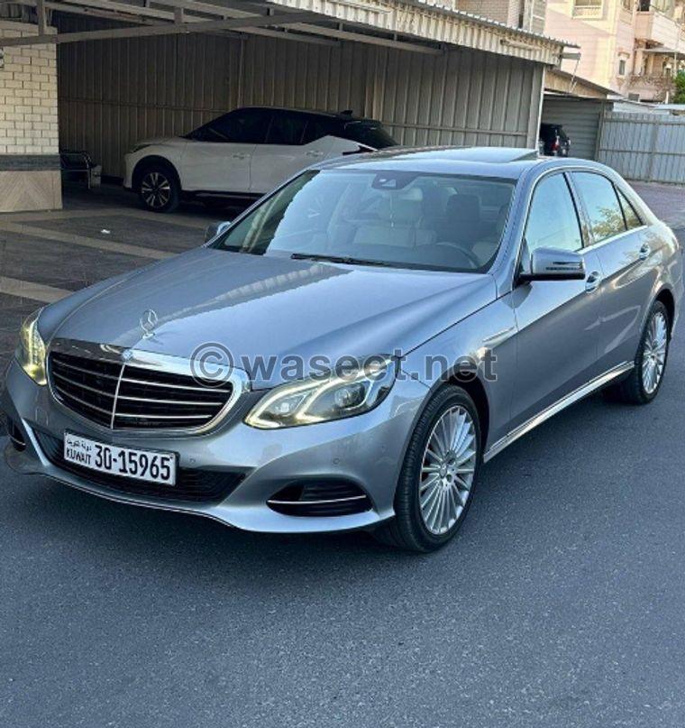 For sale Mercedes E200 model 2014 1