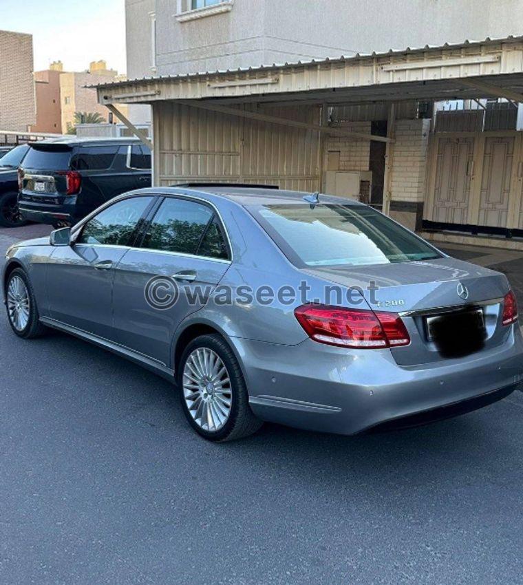 For sale Mercedes E200 model 2014 4