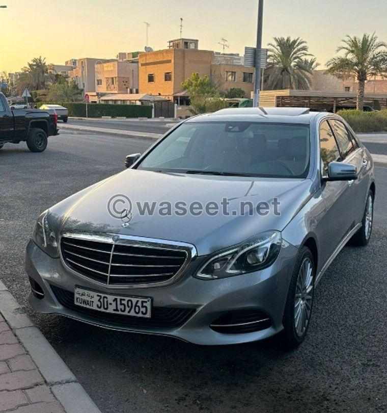 For sale Mercedes E200 model 2014 10