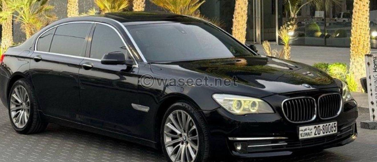 للبيع BMW 730Li موديل 2013 1