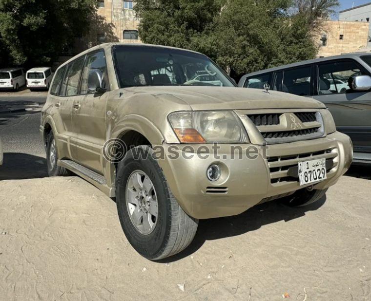 Mitsubishi Pajero model 2003 for sale 1