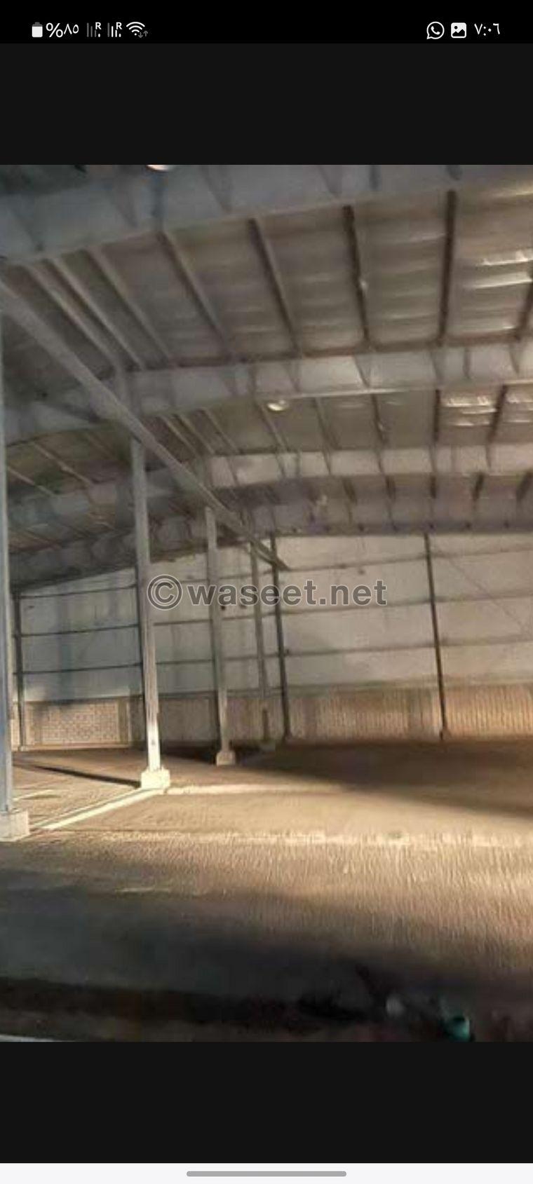 Warehouse 1000 sqm for rent in Sulaibiya 0