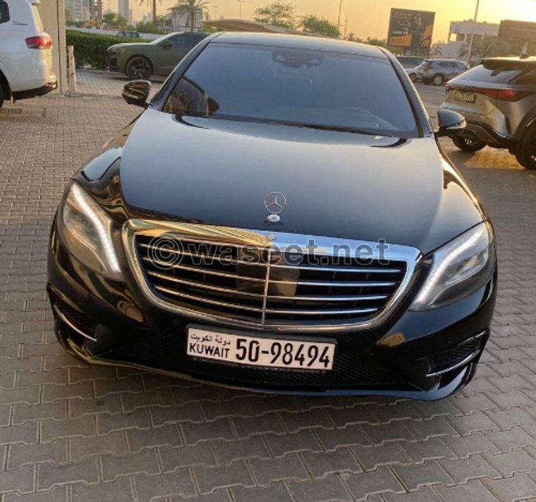 للبيع مرسيدس S400 موديل 2015 0