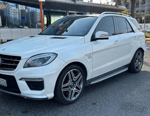 Mercedes ML63 AMG model 2013 