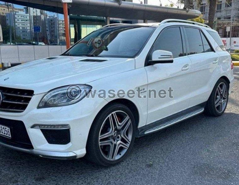 Mercedes ML63 AMG model 2013  0