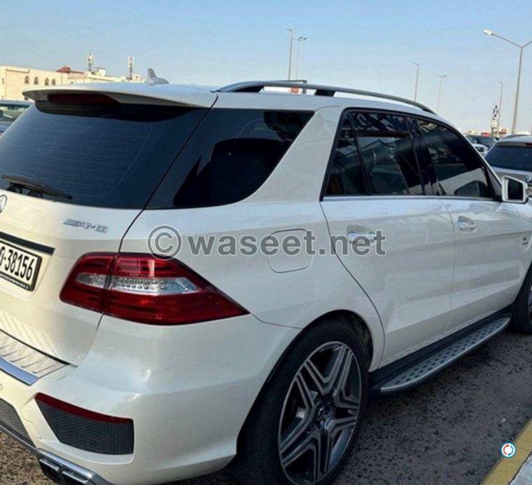 مرسيدس ML63 AMG موديل 2013  1