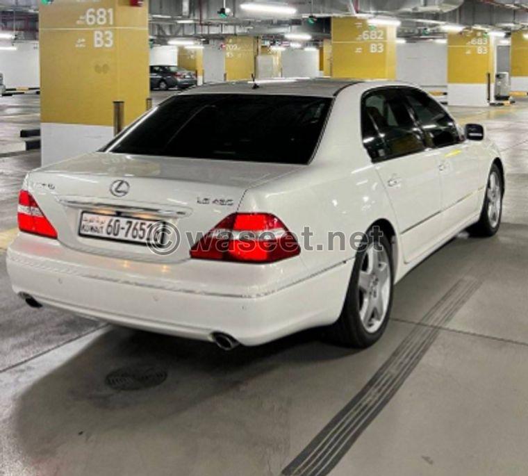 للبيع لكزس LS 430 موديل 2004 3