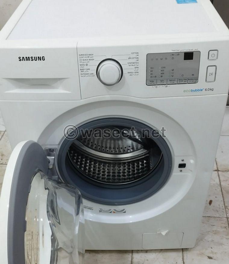 Samsung washing machine with a capacity of 6 kg 1