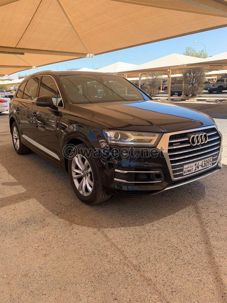 Audi Q7 2016 in excellent condition 0