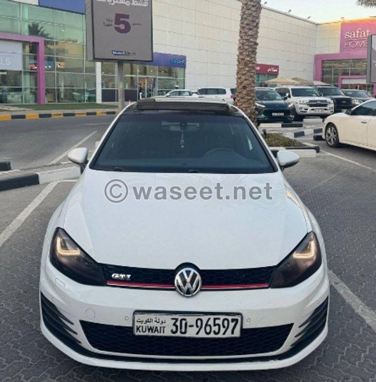 للبيع جولف GTI موديل 2016 0