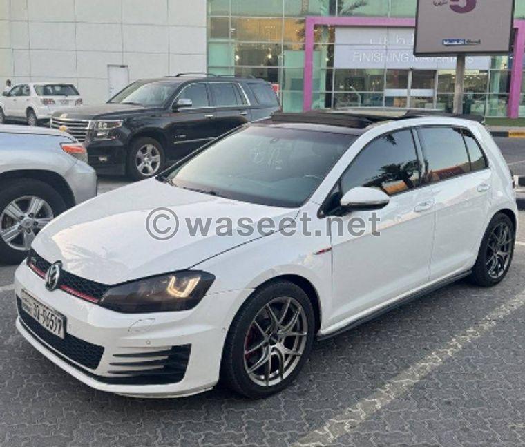 للبيع جولف GTI موديل 2016 2