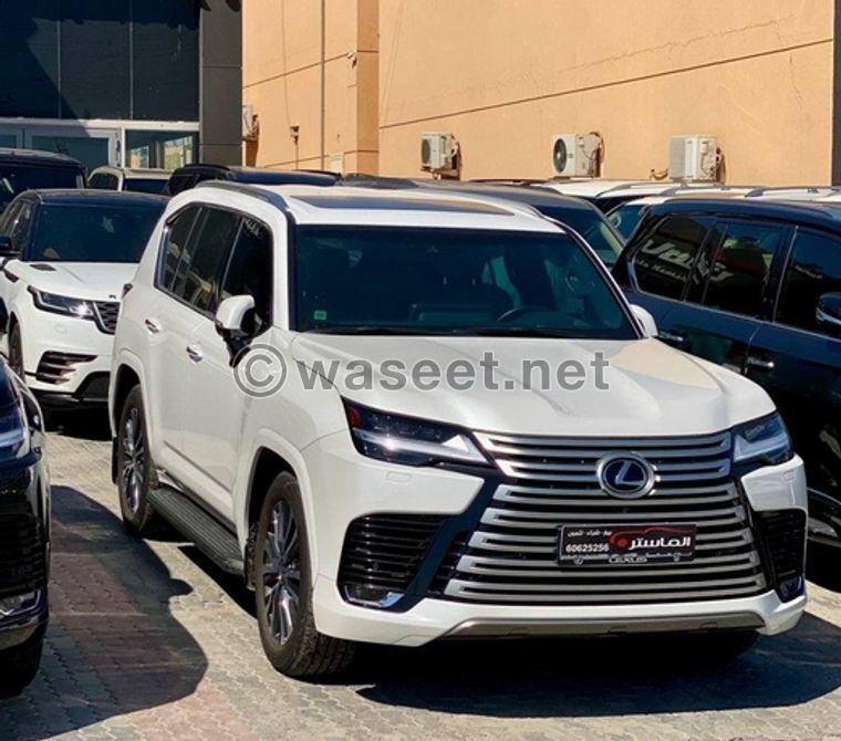 For sale Lexus LX600 imported Al-Sayer model 2023 1