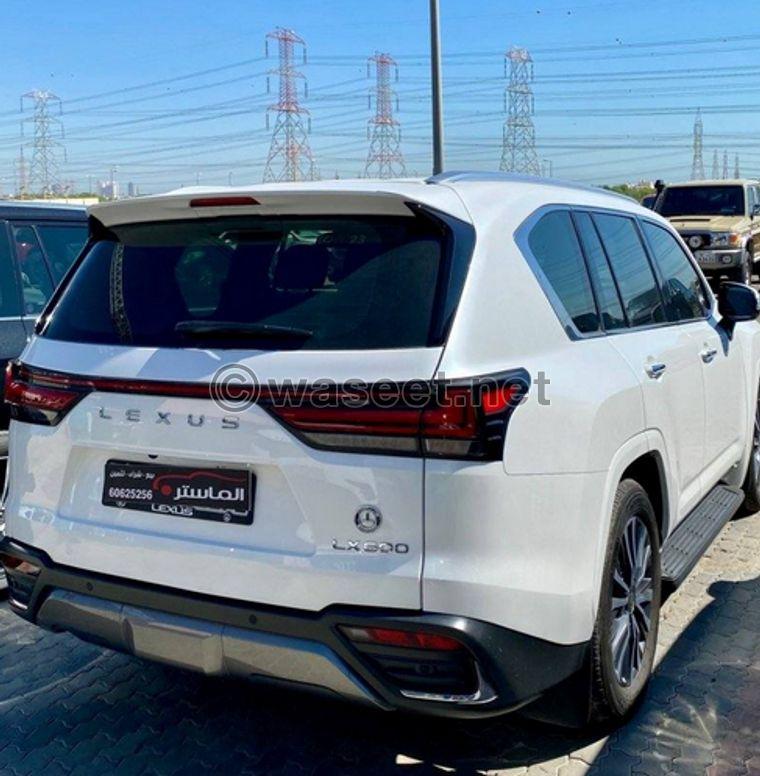 For sale Lexus LX600 imported Al-Sayer model 2023 4