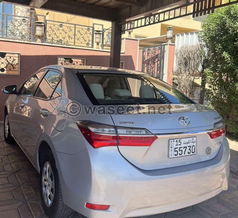 TOYOTA COROLLA 1600CC 2018 MODEL 4