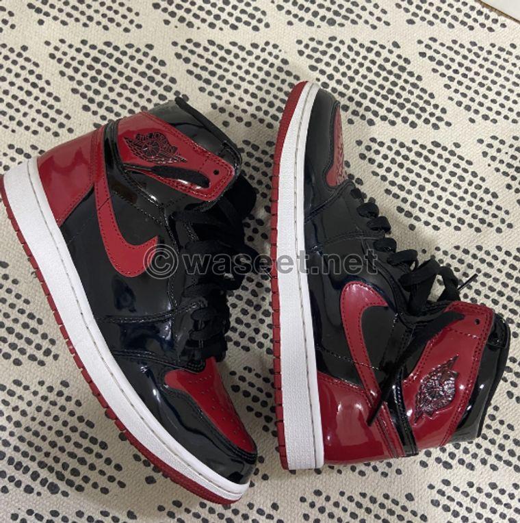 Jordan 1 high patent   0