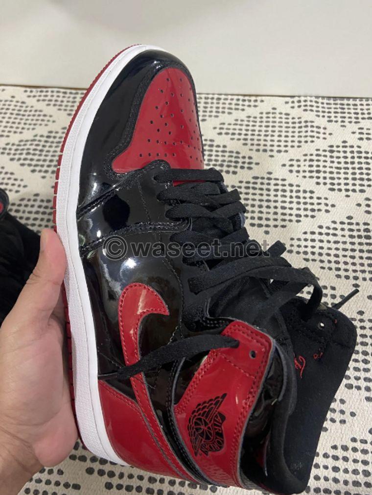 Jordan 1 high patent   2