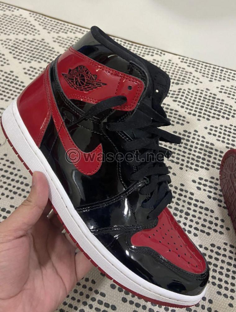 Jordan 1 high patent   4