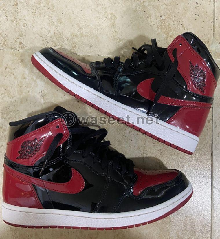 Jordan 1 high patent   6