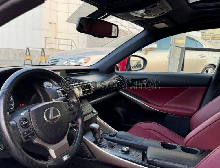 For sale Lexus 350 ISF Cellurat Al Fil model 2016 4