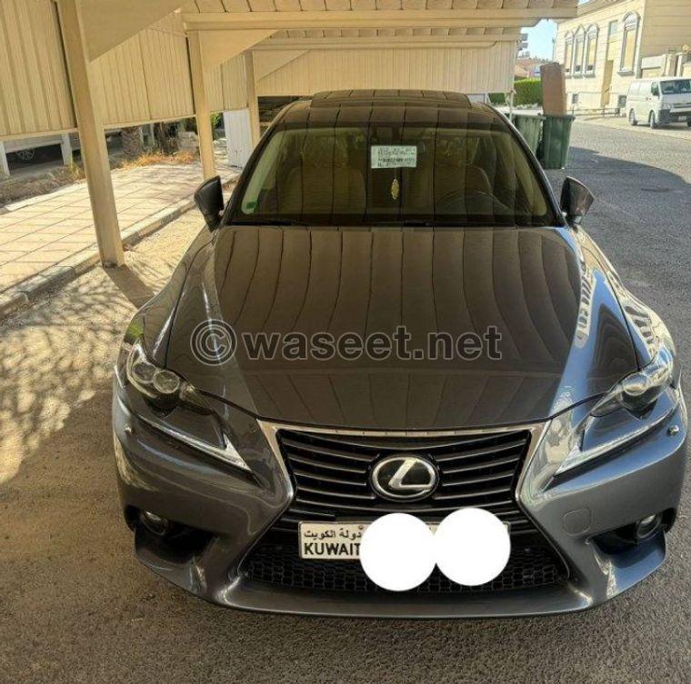 Lexus IS 200 Sport 2016 model for sale 0