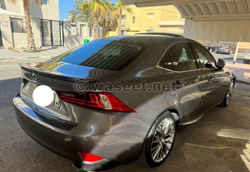 Lexus IS 200 Sport 2016 model for sale 2