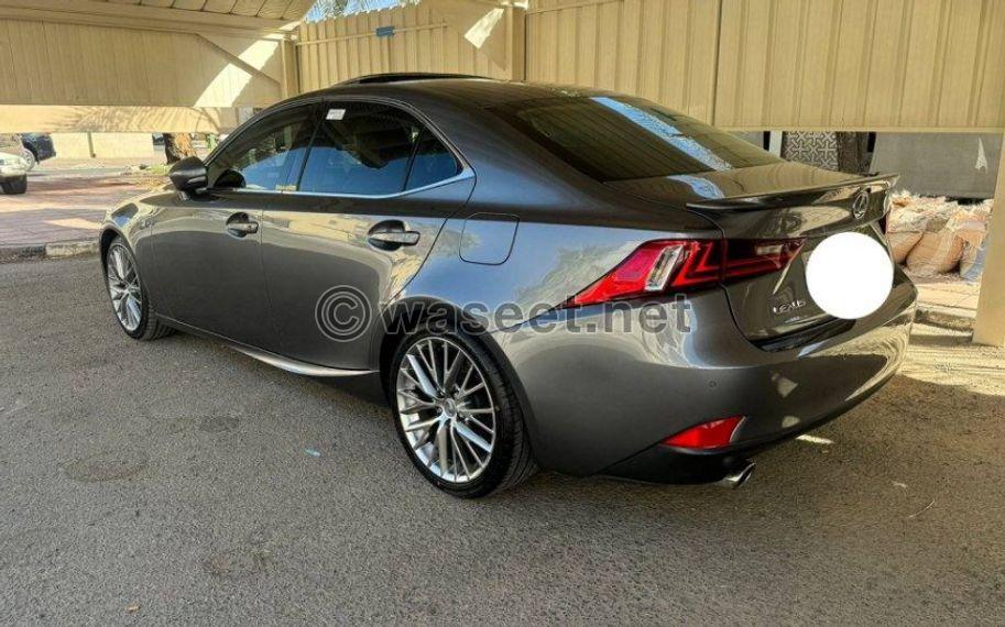 Lexus IS 200 Sport 2016 model for sale 4