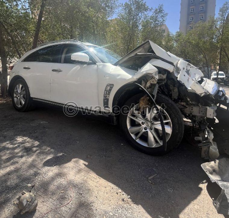 Infiniti EX35 2012 scrap for sale  1