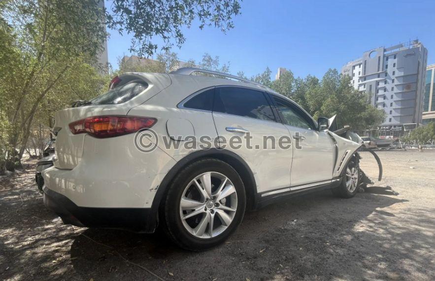 Infiniti EX35 2012 scrap for sale  2