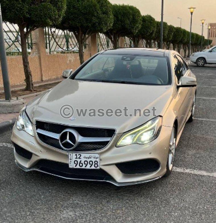 Mercedes E400 model 2014 0