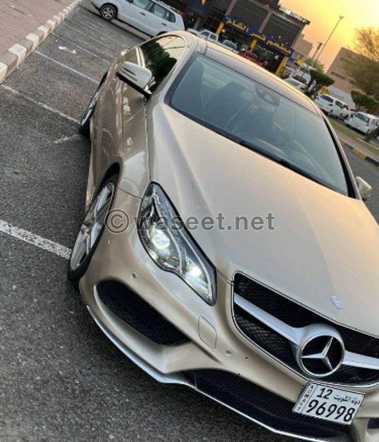 Mercedes E400 model 2014 1