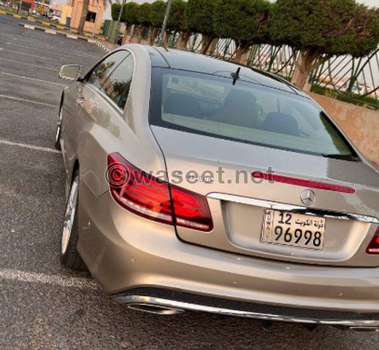 Mercedes E400 model 2014 2