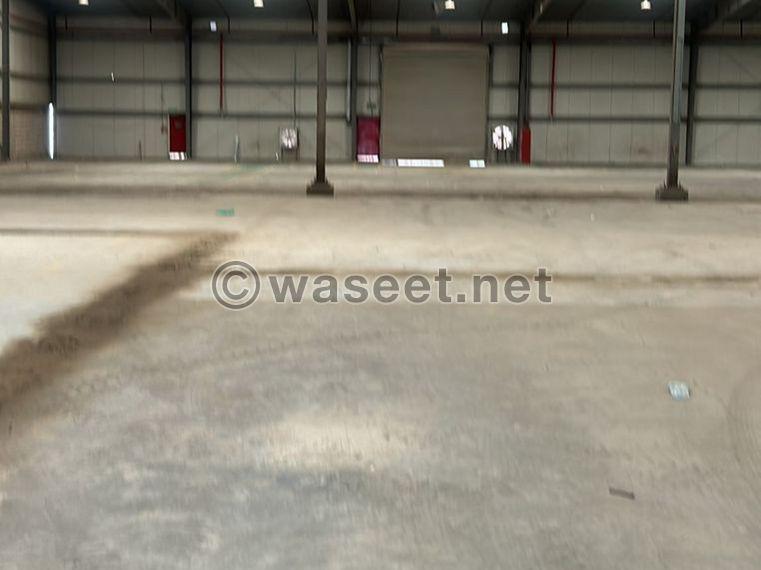 For rent a warehouse in Mina Abdullah 6000 meters 1