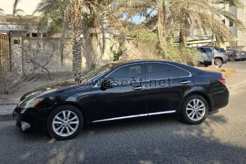 Lexus ES350, 2011 model 1