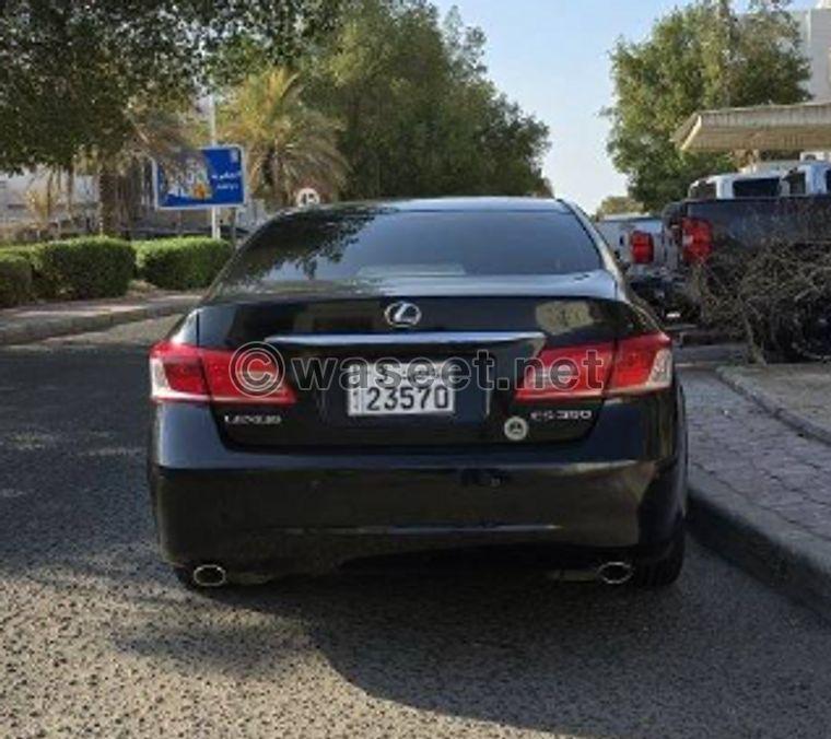 Lexus ES350, 2011 model 3