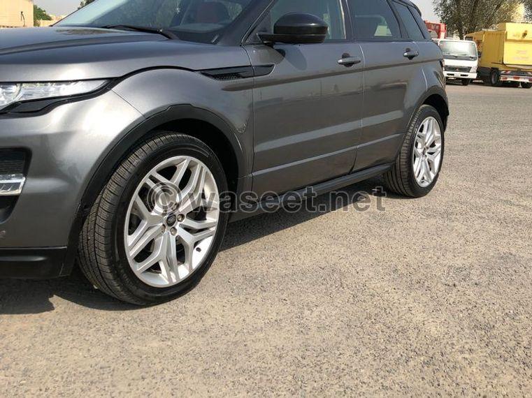 For sale Range Evoque 2015 0