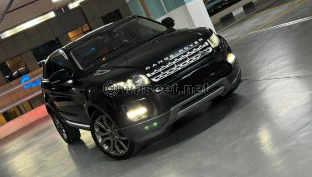 Land Rover Evoque 2013 0