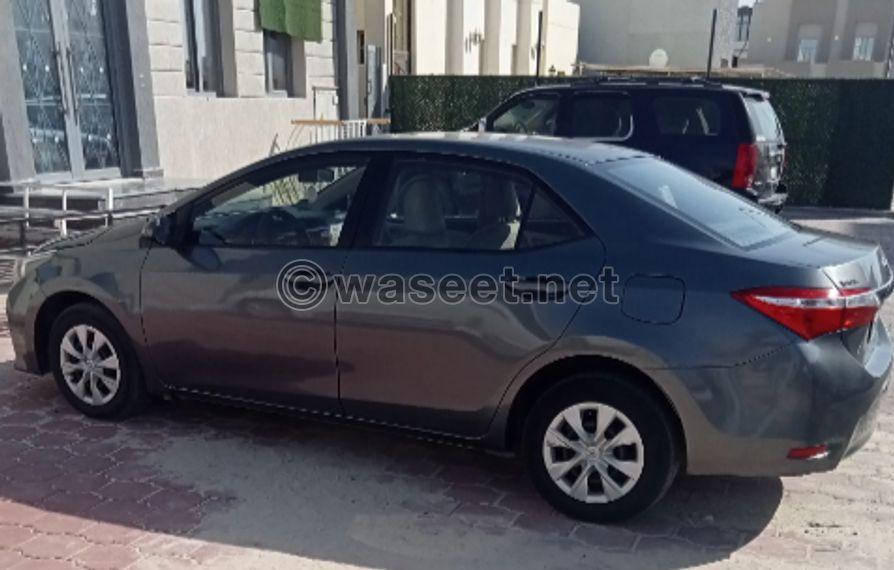 Toyota Corolla model 2015 1