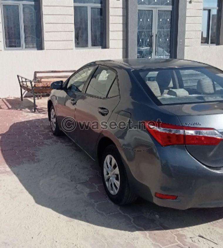 Toyota Corolla model 2015 3