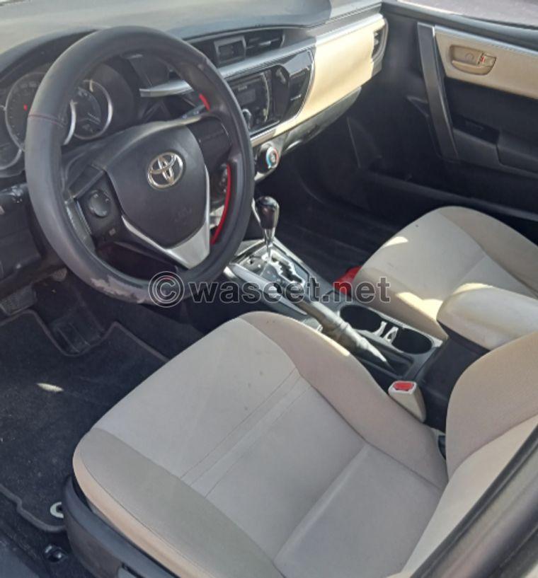 Toyota Corolla model 2015 5