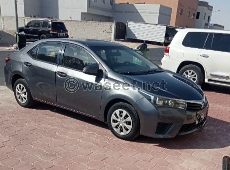 Toyota Corolla model 2015 7