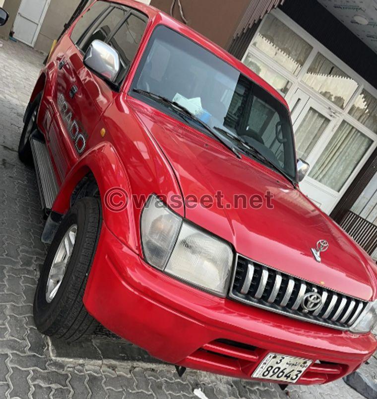 Toyota Prado model 1997 2