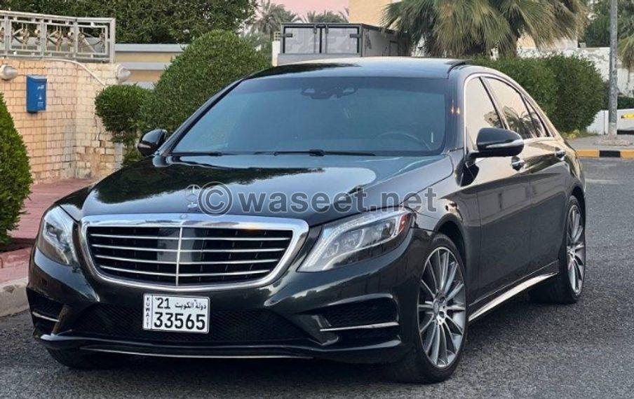 For sale Mercedes S Class S550 model 2016 1