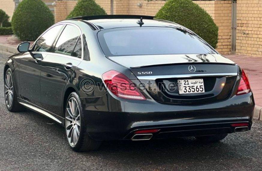 للبيع مرسيدس S Class S550 موديل 2016 3