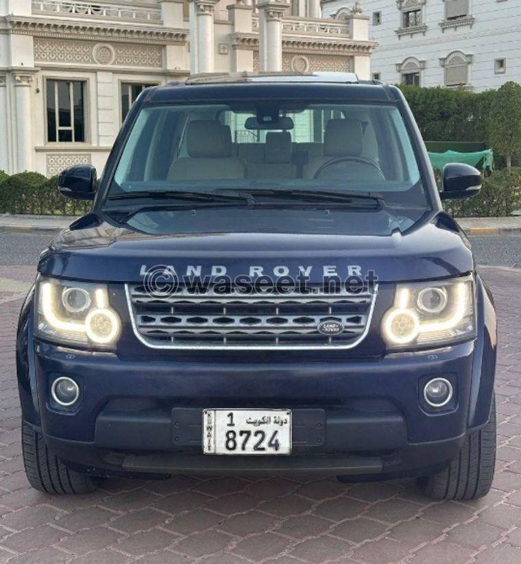 For sale Land Rover LR4 model 2014 0